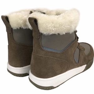 Weatherproof Ladies' Sneaker Boot Sueded FAUX FUR